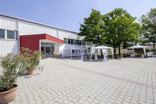 Gemeinde Klingenbach - Jubiläumshalle - Eingang